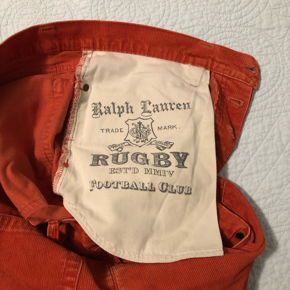 Vintage Ralph Lauren Rugby Football Club corduroy pants. Size 34. - Picture 7 of 13
